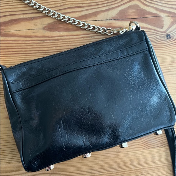 Rebecca Minkoff Mini Mac Crossbody Bag Black - Picture 4 of 10